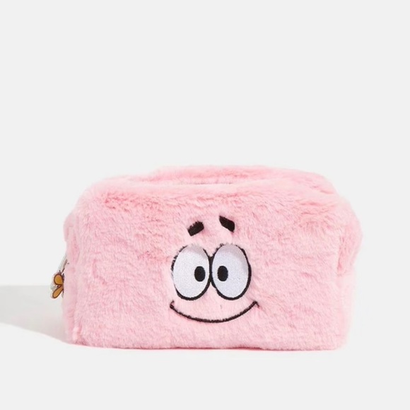 Super cute SpongeBob x Skinnydip Patrick super soft & plush makeup bag